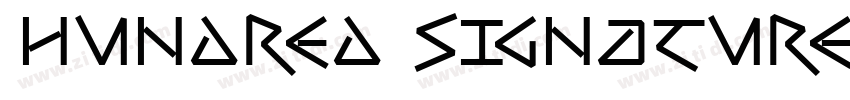 hundred signature字体转换